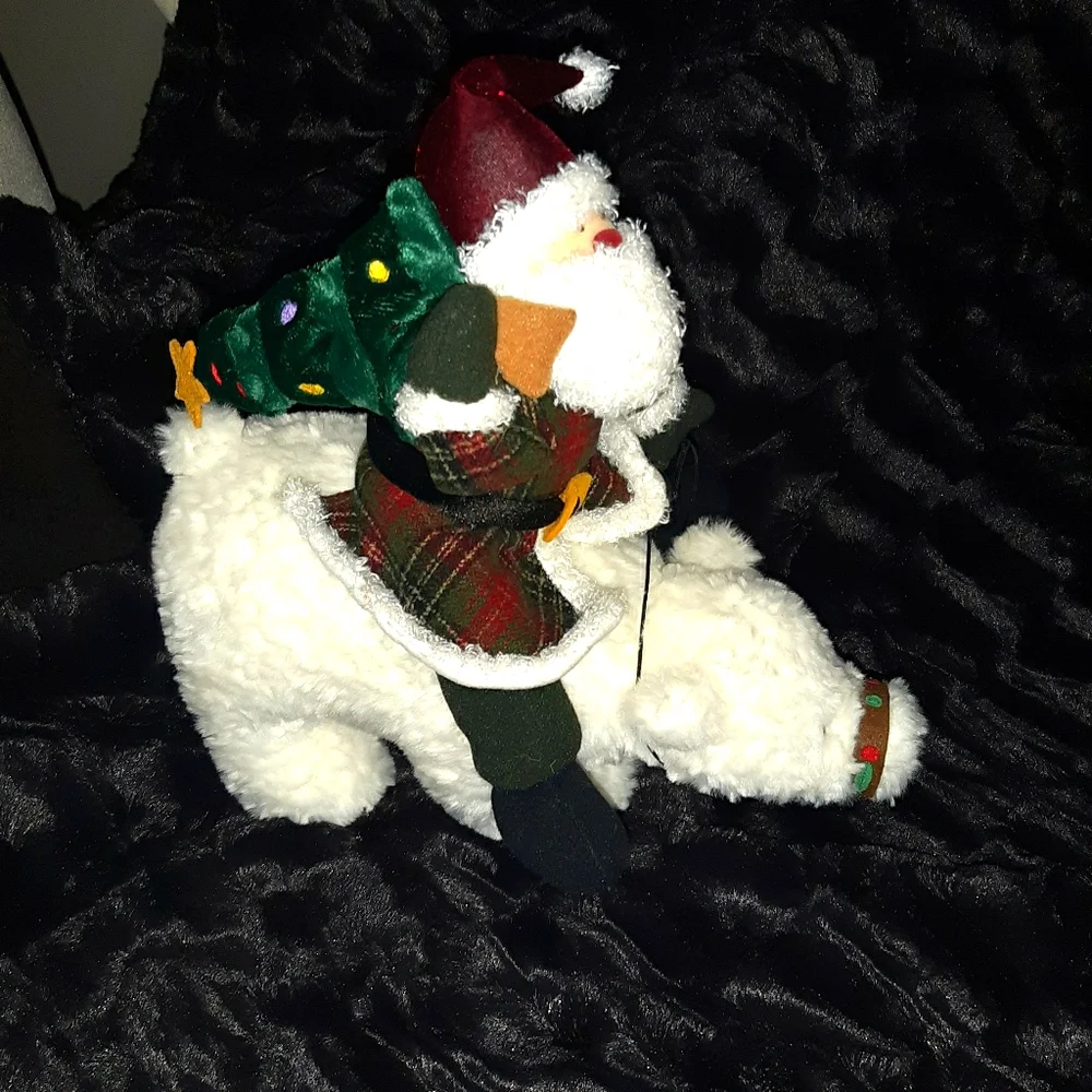 Gund Santa Riding his Polar Bear ☆